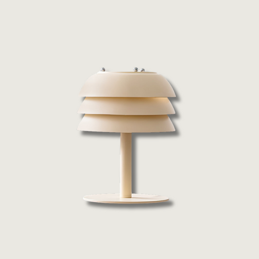 Metalen Bureaulamp met Gelaagd Ontwerp en E27 Fitting