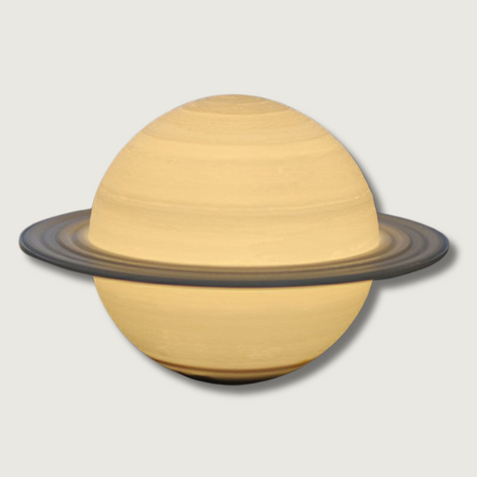 3D Planeetlamp met LED Kleuren en USB Oplaadbaar voor Slaapkamer en Woonkamer