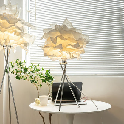 Tafellamp met Wolk-Inspiratie en Zacht LED Licht voor Interieur