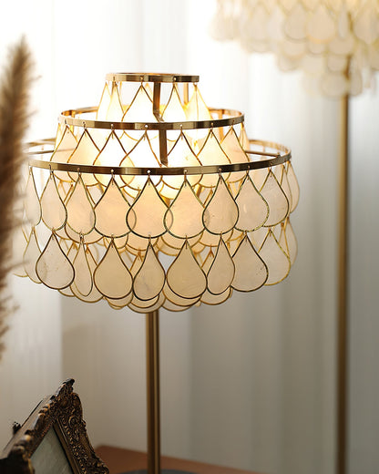Bureaulamp met Schelpvormig Ontwerp en E27 Fitting