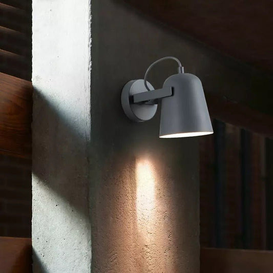 Minimalistische Wandlamp voor Slaapkamer en Woonkamer met IJzeren Behuizing