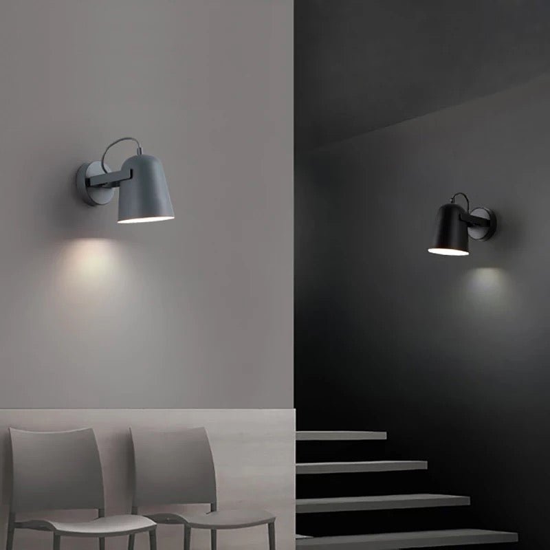 Minimalistische Wandlamp voor Slaapkamer en Woonkamer met IJzeren Behuizing