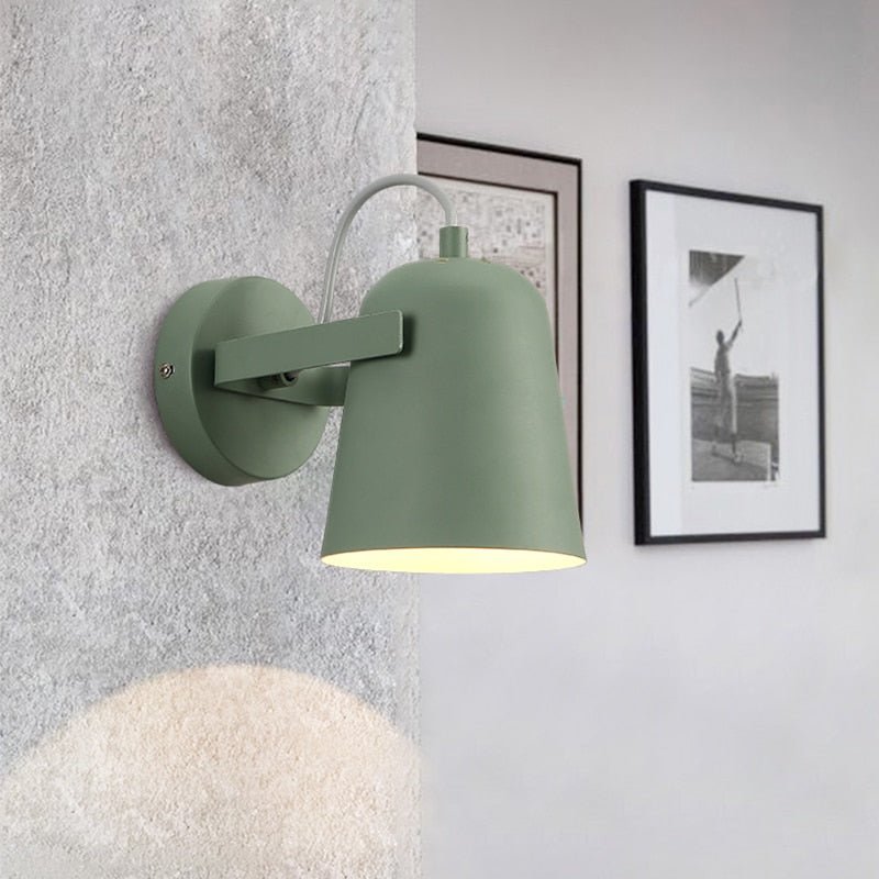 Minimalistische Wandlamp voor Slaapkamer en Woonkamer met IJzeren Behuizing