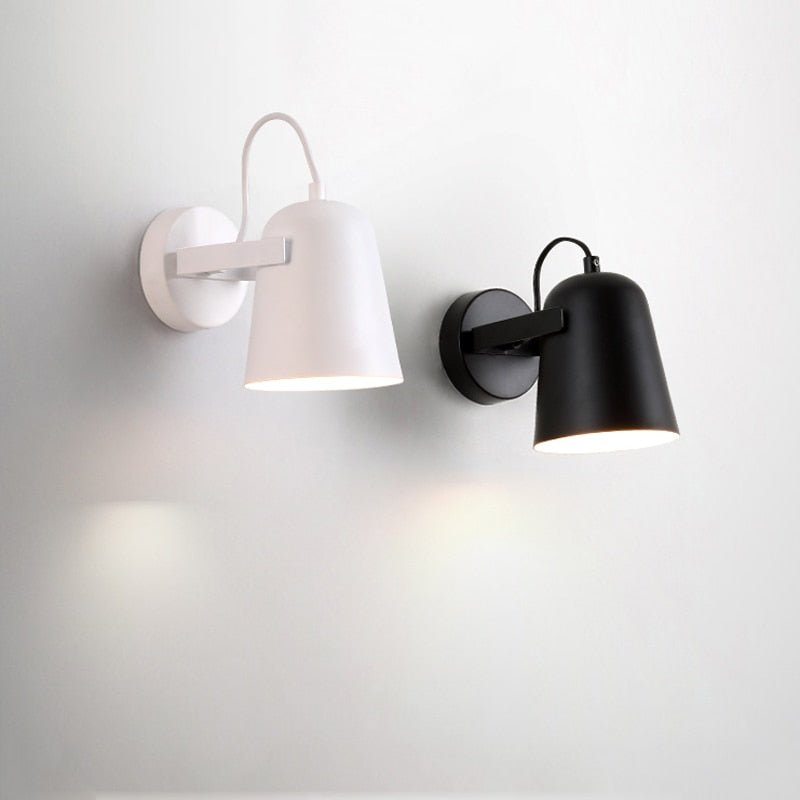 Minimalistische Wandlamp voor Slaapkamer en Woonkamer met IJzeren Behuizing
