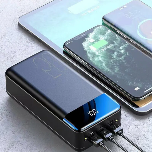 Powerbank 100.000mAh met meerdere USB-poorten en draagbaar ontwerp