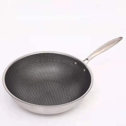 Roestvrijstalen Braadpan met Anti-aanbaklaag voor Alle Warmtebronnen en Ovengebruik