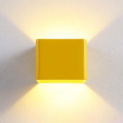 LED Wandlamp met Vierkant Design voor Slaapkamer en Woonruimte