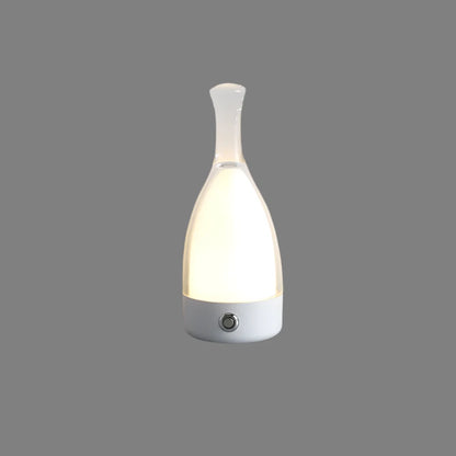Oplaadbare LED Tafellamp in Flesvorm met Dimbare Kleuren