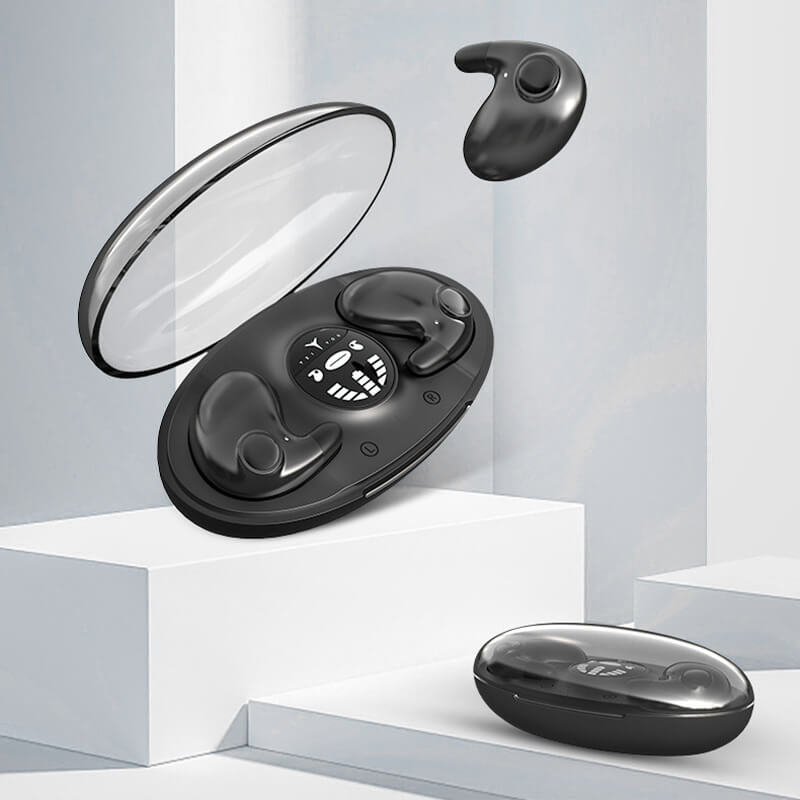 Draadloze Bluetooth Oordopjes met Geluidsisolatie – Lichtgewicht Slaap Oordopjes met Lange Speelduur